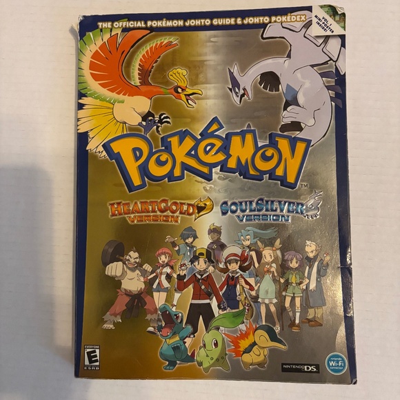 Pokemon HeartGold & SoulSilver: The Official Pokemon Johto Guide With Poster